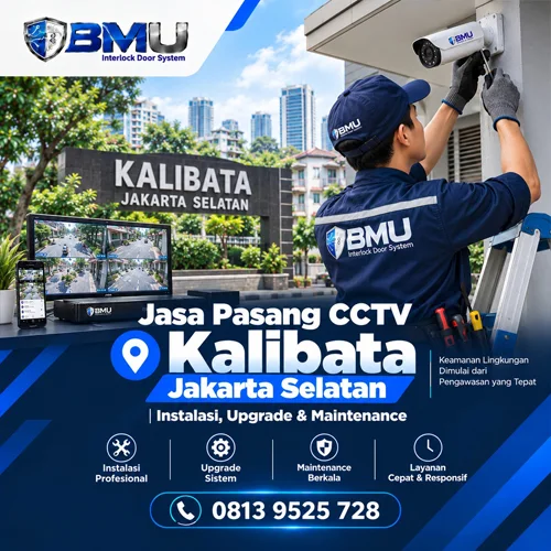 Jasa Pasang CCTV Kalibata Jakarta Selatan | BMU Interlock