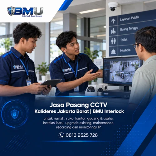 Jasa Pasang CCTV Kalideres Jakarta Barat | BMU Interlock