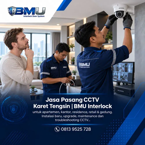 Jasa Pasang CCTV Karet Tengsin | BMU Interlock