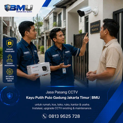 Jasa Pasang CCTV Kayu Putih Pulo Gadung Jakarta Timur | BMU