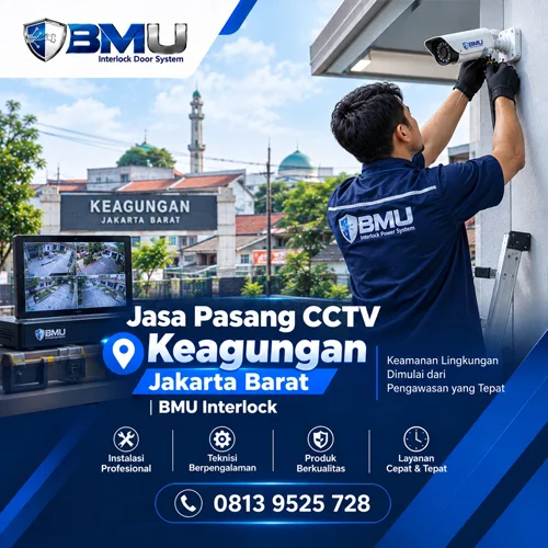 Jasa Pasang CCTV Keagungan Jakarta Barat | BMU Interlock