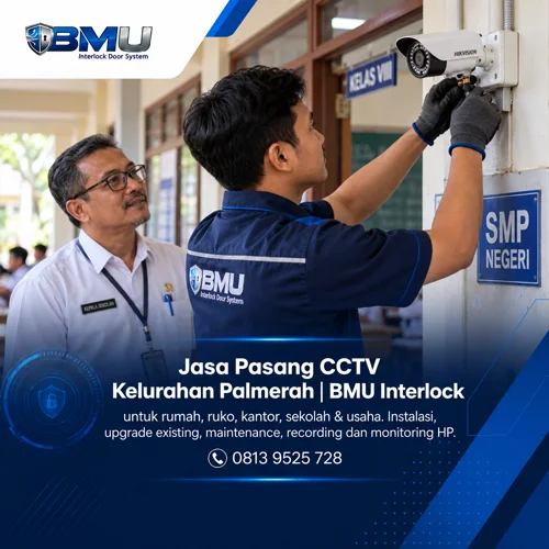 Jasa Pasang CCTV Kelurahan Palmerah | BMU Interlock