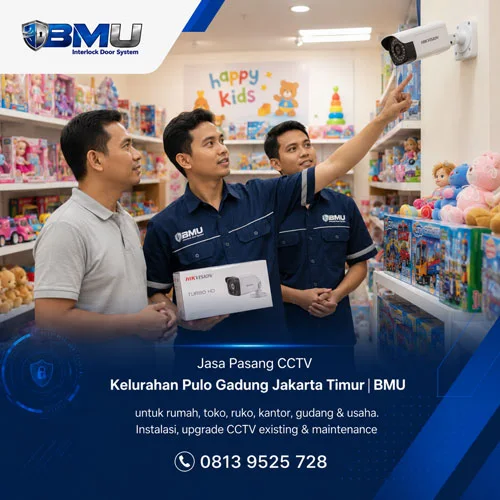 Jasa Pasang CCTV Kelurahan Pulo Gadung Jakarta Timur | BMU