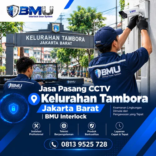 Jasa Pasang CCTV Kelurahan Tambora | BMU Interlock