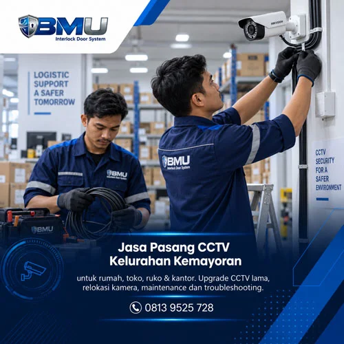 Jasa Pasang CCTV Kelurahan Kemayoran | BMU Interlock