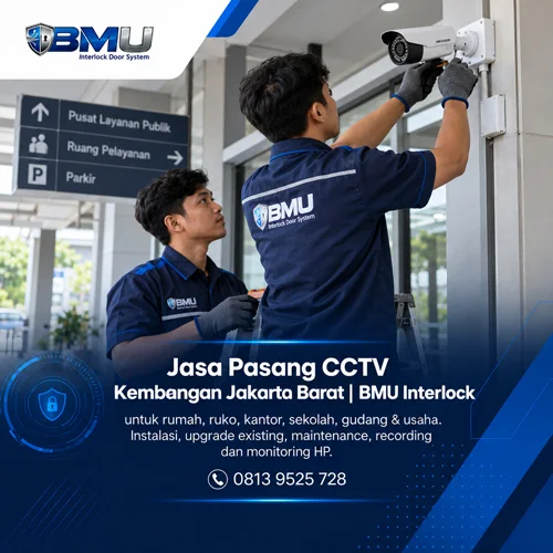 Jasa Pasang CCTV Kembangan Jakarta Barat | BMU Interlock