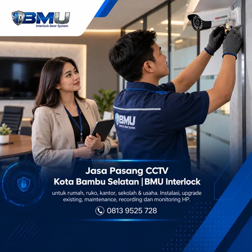 Jasa Pasang CCTV Kota Bambu Selatan | BMU Interlock