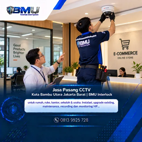 Jasa Pasang CCTV Kota Bambu Utara Jakarta Barat | BMU Interlock