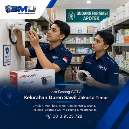 Jasa Pasang CCTV Malaka Jaya Duren Sawit Jakarta Timur | BMU