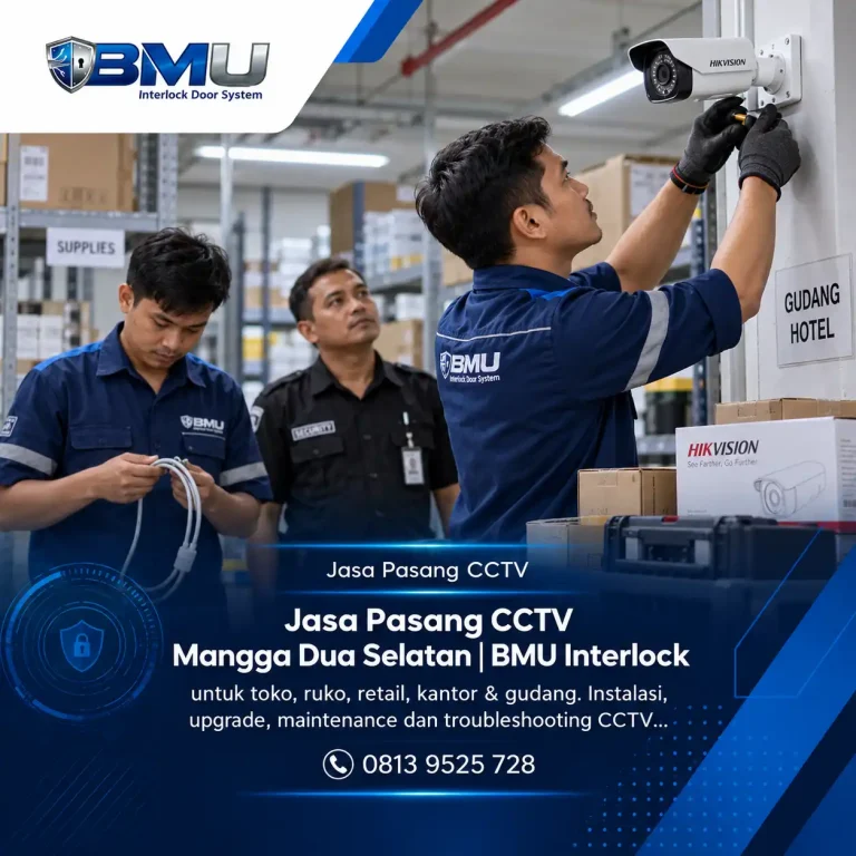 Jasa Pasang CCTV Mangga Dua Selatan | BMU Interlock