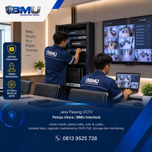 Jasa Pasang CCTV Petojo Utara | BMU Interlock