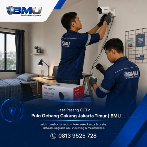 Jasa Pasang CCTV Pulo Gebang Cakung Jakarta Timur | BMU