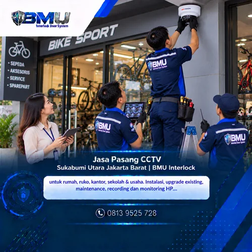 Jasa Pasang CCTV Sukabumi Utara Jakarta Barat | BMU Interlock