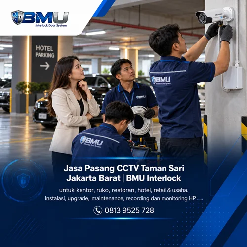 Jasa Pasang CCTV Taman Sari Jakarta Barat | BMU Interlock