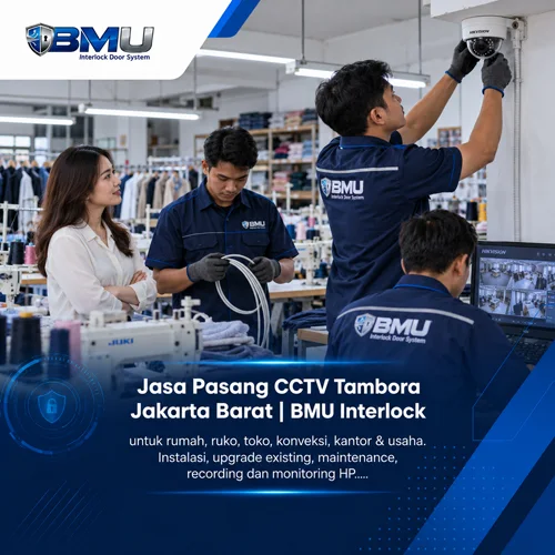 Jasa Pasang CCTV Tambora Jakarta Barat | BMU Interlock