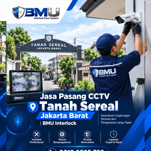 Jasa Pasang CCTV Tanah Sereal Jakarta Barat | BMU Interlock