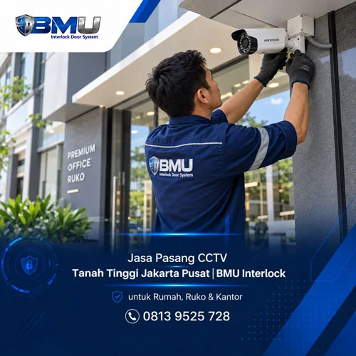 Jasa Pasang CCTV Tanah Tinggi Jakarta Pusat | BMU Interlock