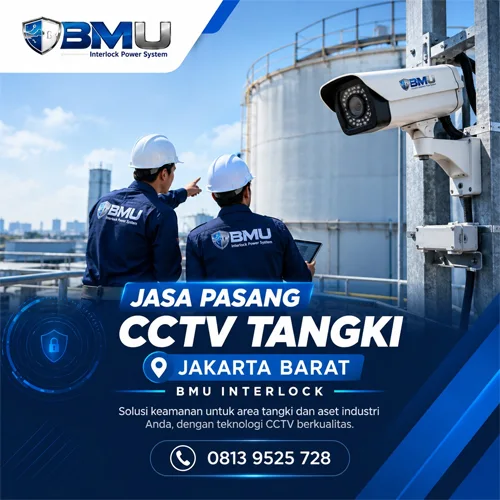 Jasa Pasang CCTV Tangki Jakarta Barat | BMU Interlock