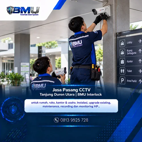 Jasa Pasang CCTV Tanjung Duren Utara | BMU Interlock
