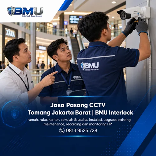 Jasa Pasang CCTV Tomang Jakarta Barat | BMU Interlock