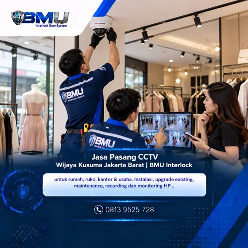 Jasa Pasang CCTV Wijaya Kusuma Jakarta Barat | BMU Interlock