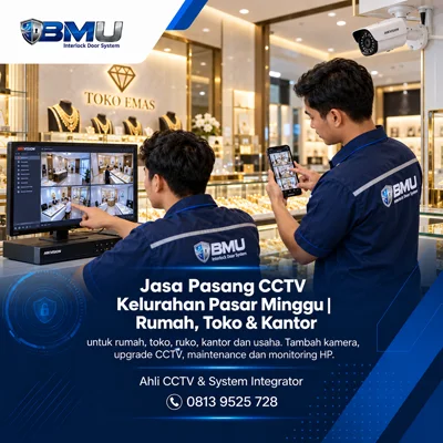 Jasa Pasang CCTV Kelurahan Pasar Minggu | Rumah, Toko & Kantor