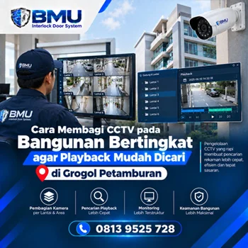 Cara Membagi CCTV Bangunan Bertingkat agar Playback Mudah