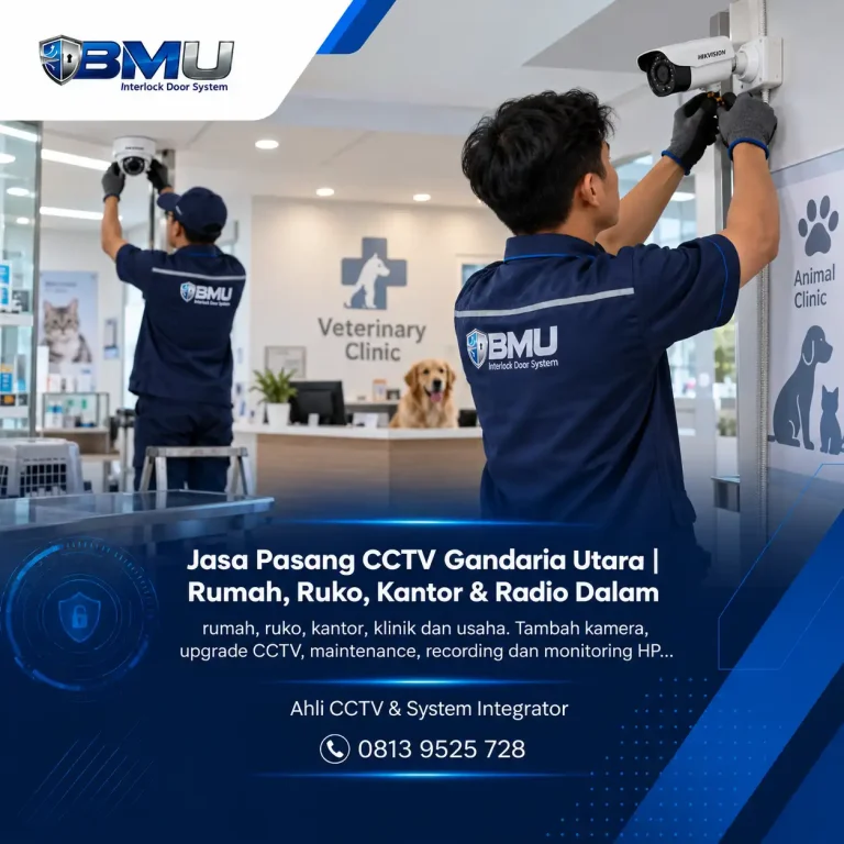 Jasa Pasang CCTV Gandaria Utara | Rumah, Ruko, Kantor & Radio Dalam