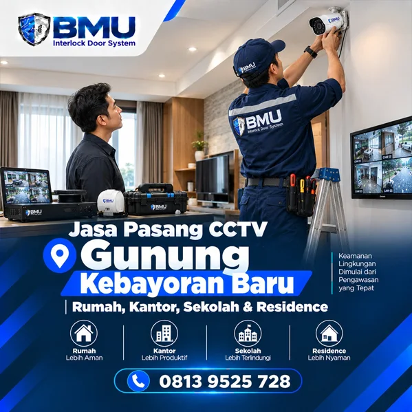 Jasa Pasang CCTV Gunung | Rumah, Kantor, Sekolah & Residence