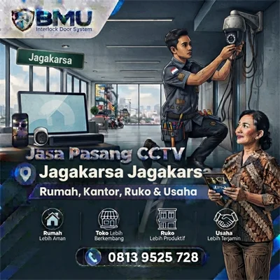 Jasa Pasang CCTV Jagakarsa | BMU Interlock