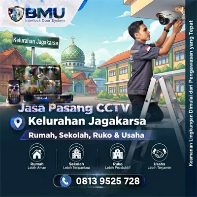 Jasa Pasang CCTV Kelurahan Jagakarsa | BMU Interlock
