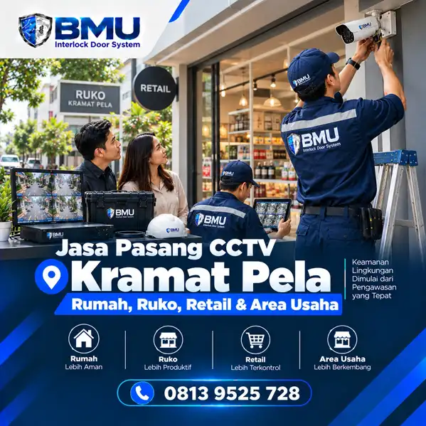 Jasa Pasang CCTV Kramat Pela | Rumah, Ruko, Retail & Usaha