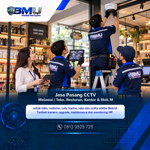 Jasa Pasang CCTV Melawai | Toko, Restoran, Kantor & Blok M