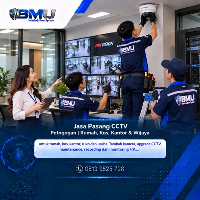 Jasa Pasang CCTV Petogogan | Rumah, Kos, Kantor & Wijaya