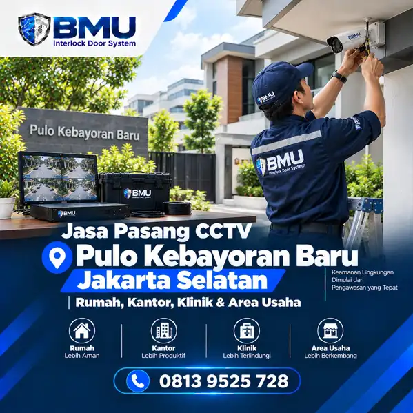 Jasa Pasang CCTV Pulo Kebayoran Baru | Rumah, Kantor & Klinik