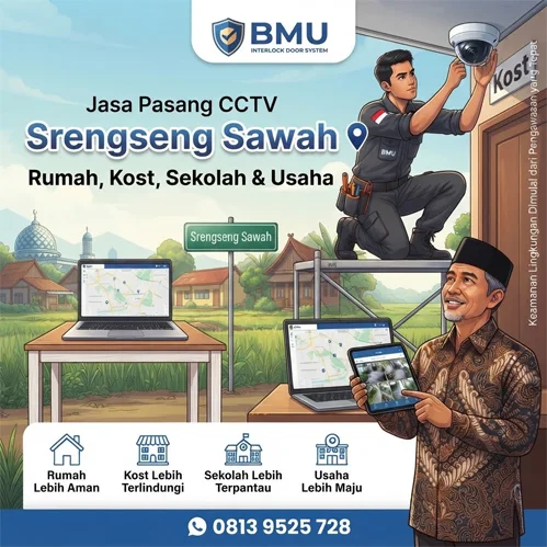 Jasa Pasang CCTV Srengseng Sawah | BMU Interlock