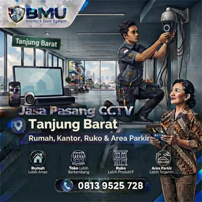 Jasa Pasang CCTV Tanjung Barat | BMU Interlock